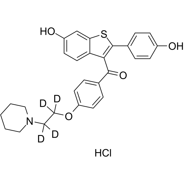 Raloxifene-d4 hydrochloride 1188263-47-9